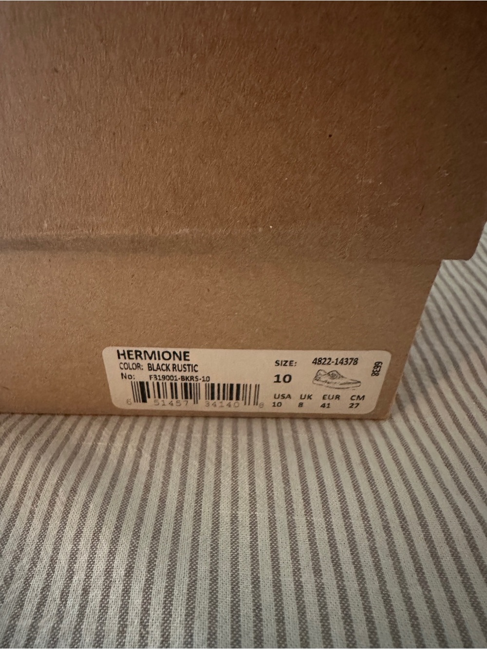Bed Stu Women’s Black Leather Slip-On Flats - Picture 2 of 5